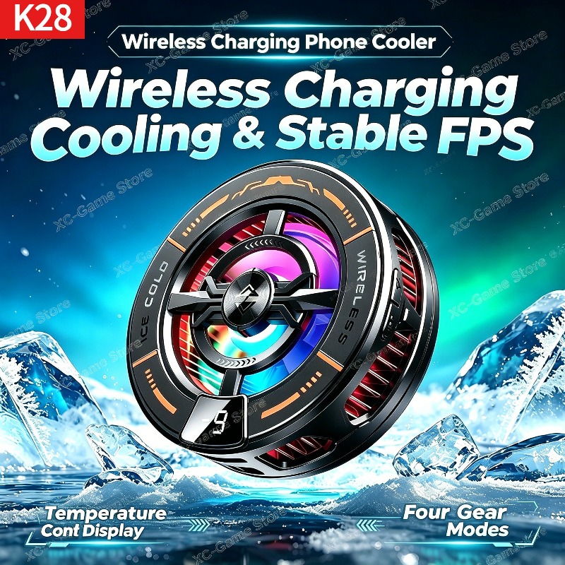 Gaming Zone Accessories - Refroidisseur de téléphone magnétique à semi-conducteurs