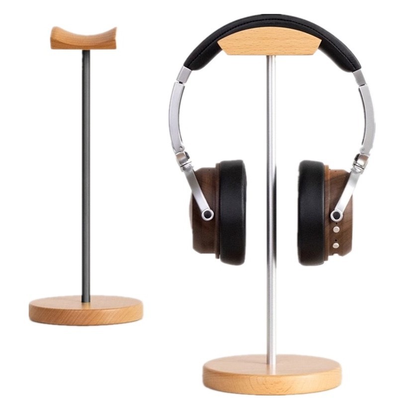 Gaming Accessories For Setup - Support pour casque en bois de
