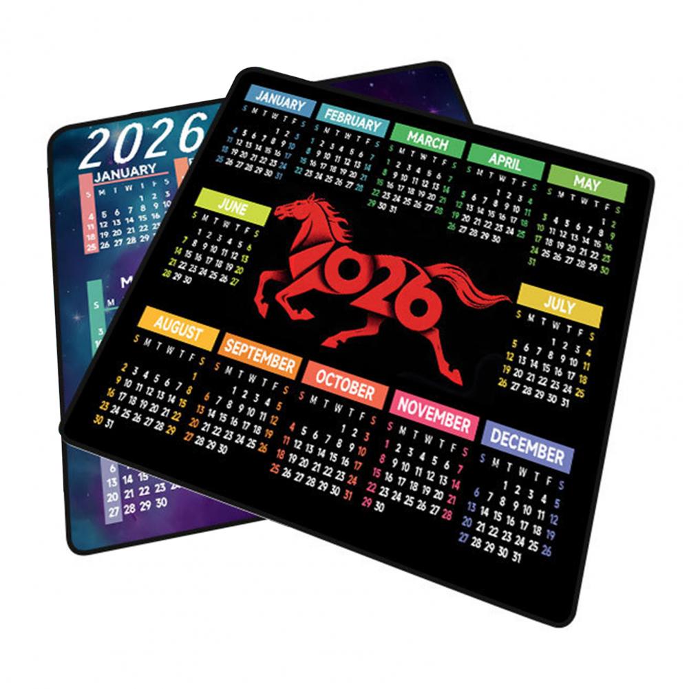 Gaming Accessories Computer - Tapis de souris étanche avec calendrier