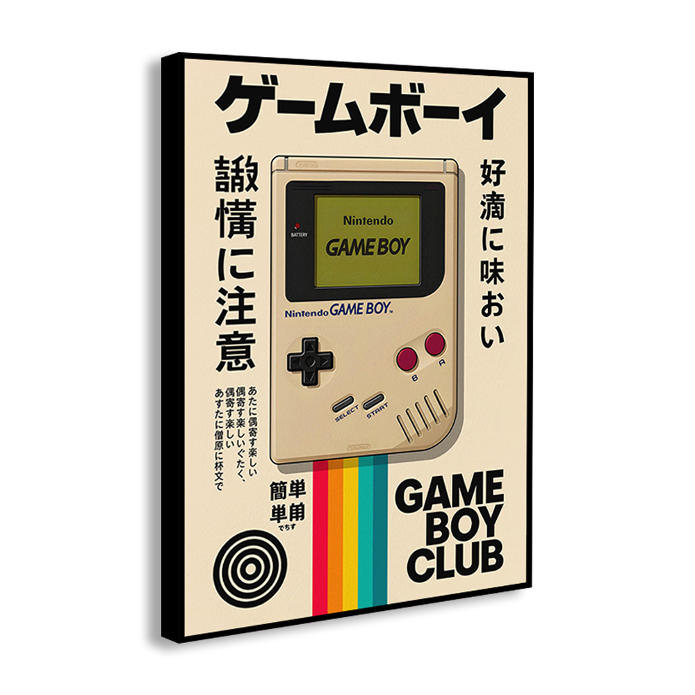 Affiche murale sur toile de co - Vintage Gaming Accessories avis et prix