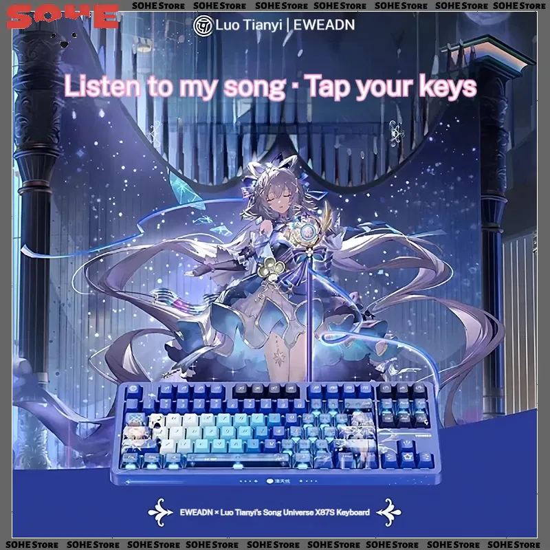 Clavier mécanique sans fil Blu - Gaming Accessories Uk avis et prix