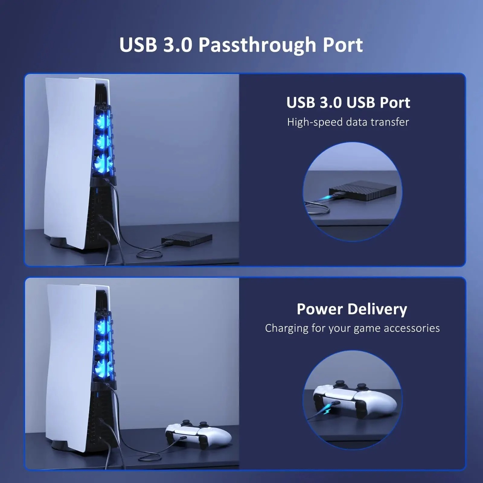 Pour PS5 les deux disques/édit - Gaming Zone Accessories avis et prix