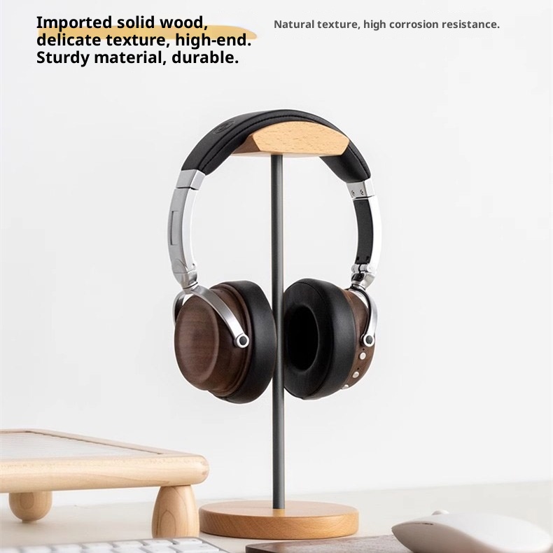 Support pour casque en bois de - Gaming Accessories For Setup avis et prix