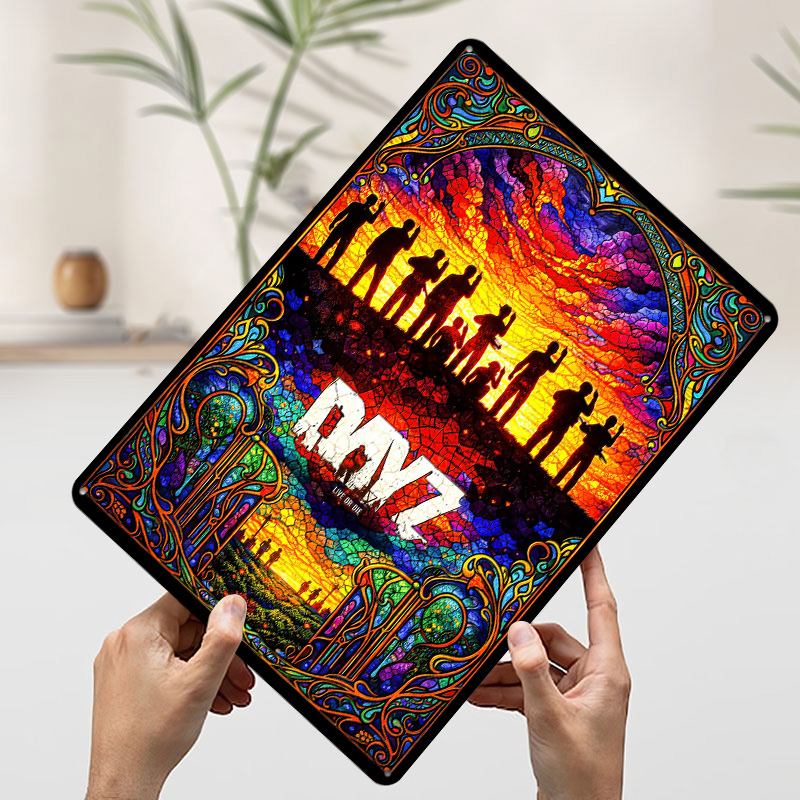 Affiche en tôle DayZ motif vit - Vintage Gaming Accessories avis et prix