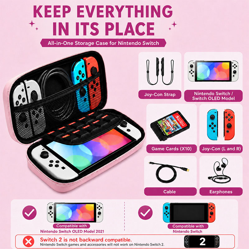 Nouveaux sacs de rangement à l - Gaming Accessories Bag avis et prix