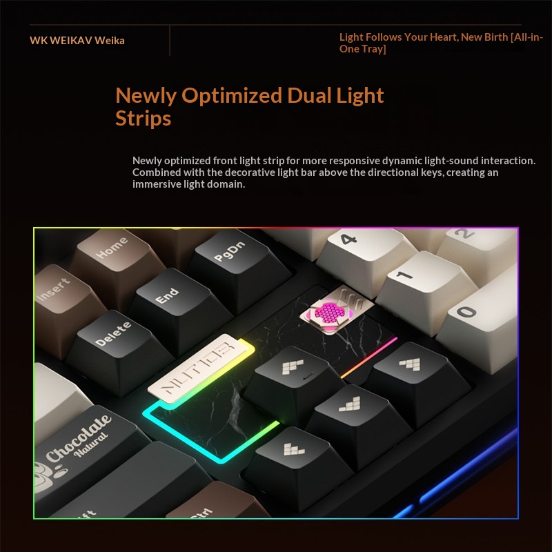 Clavier mécanique sans fil Wei - Gaming Accessories Uk avis et prix