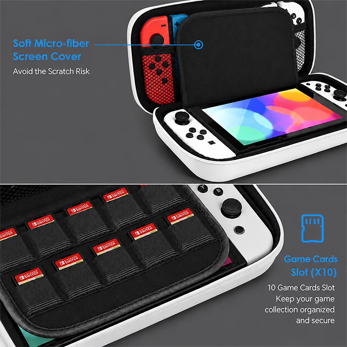 Sac de rangement rigide couleu - Gaming Accessories Bag avis et prix