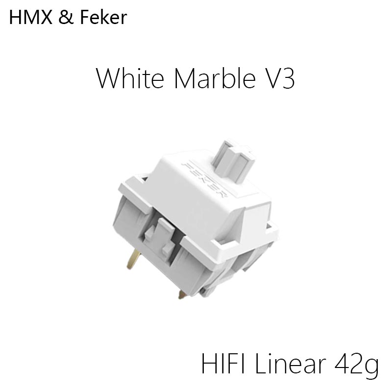 HMX Feker marbre blanc V3 écha - Gaming Accessories Uk avis et prix