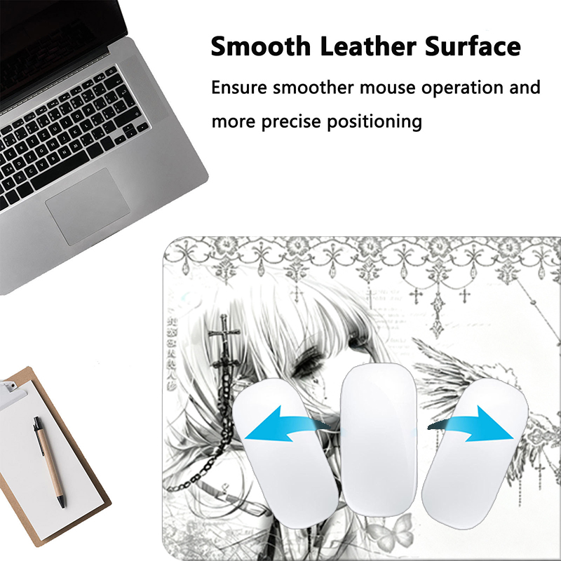Tapis de souris en cuir noir e - Gaming Accessories For Setup avis et prix