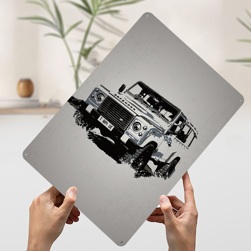 Plaque Métallique Vintage Pers - Gaming Accessories Uk avis et prix
