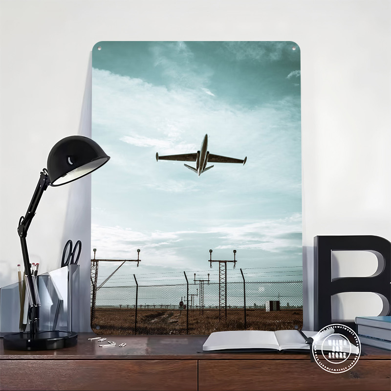 Affiche en fer blanc 'Take Off - Vintage Gaming Accessories avis et prix