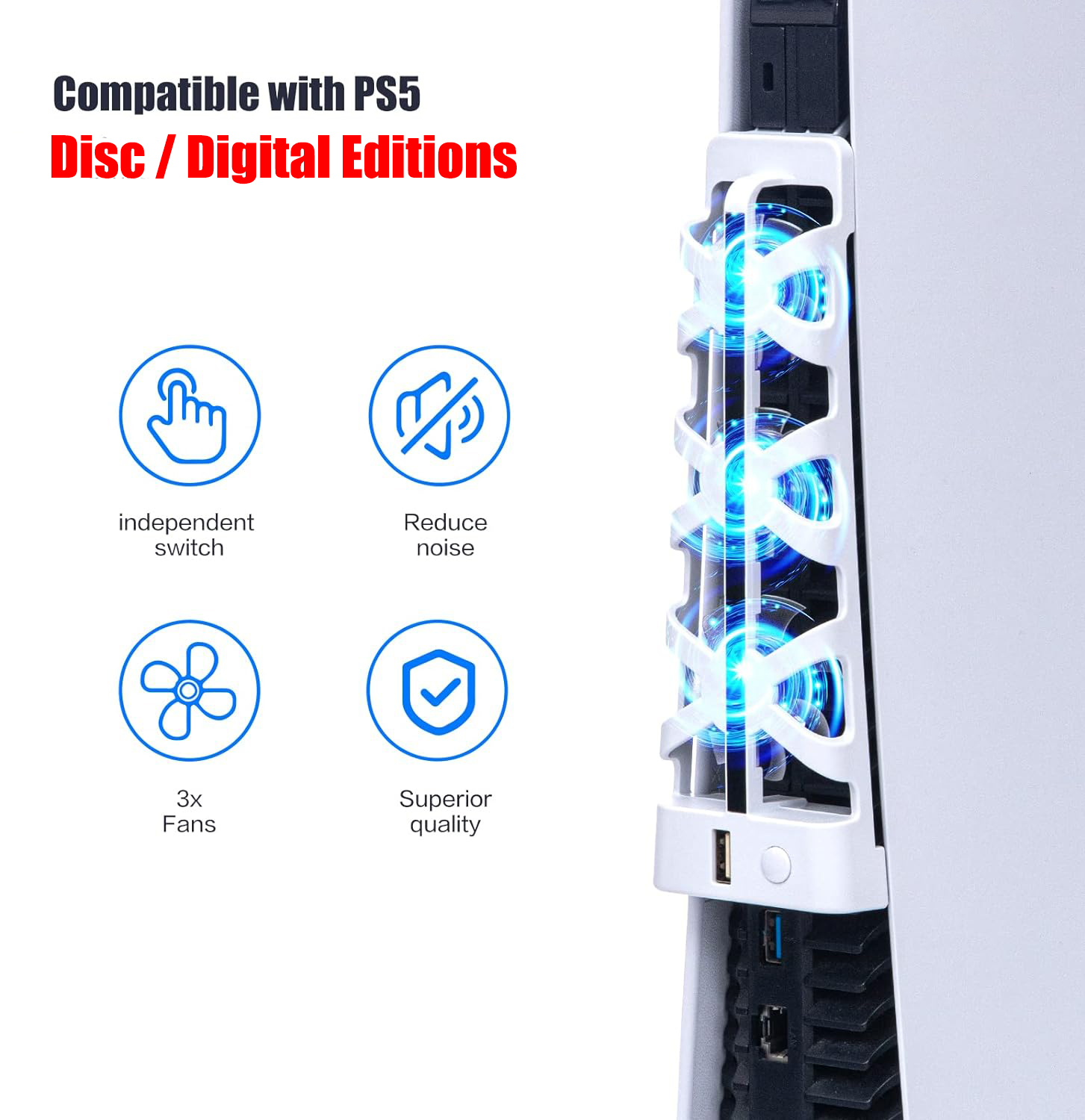 Ventilateur de refroidissement - Gaming Zone Accessories avis et prix