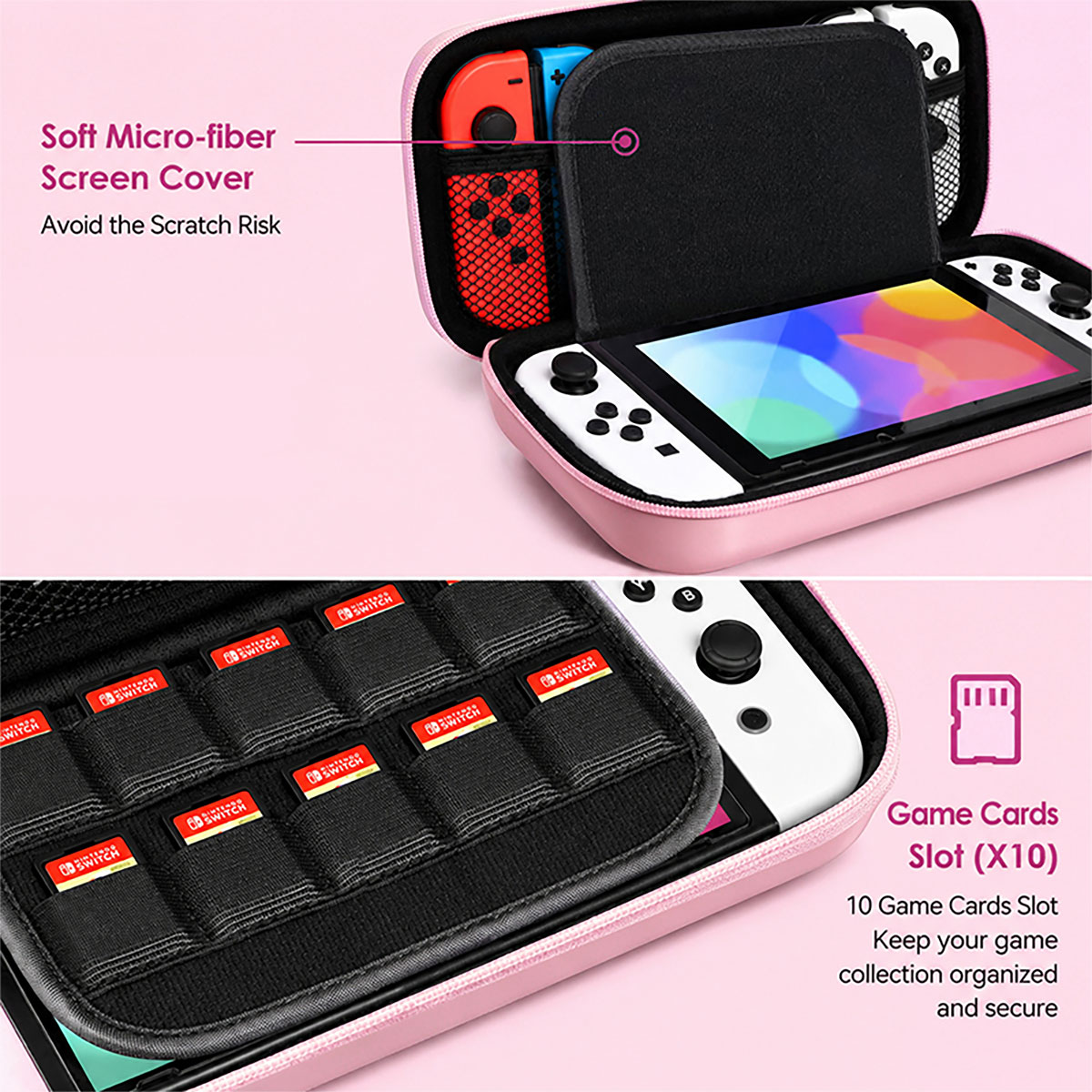 Sac de rangement rigide couleu - Gaming Accessories Bag avis et prix