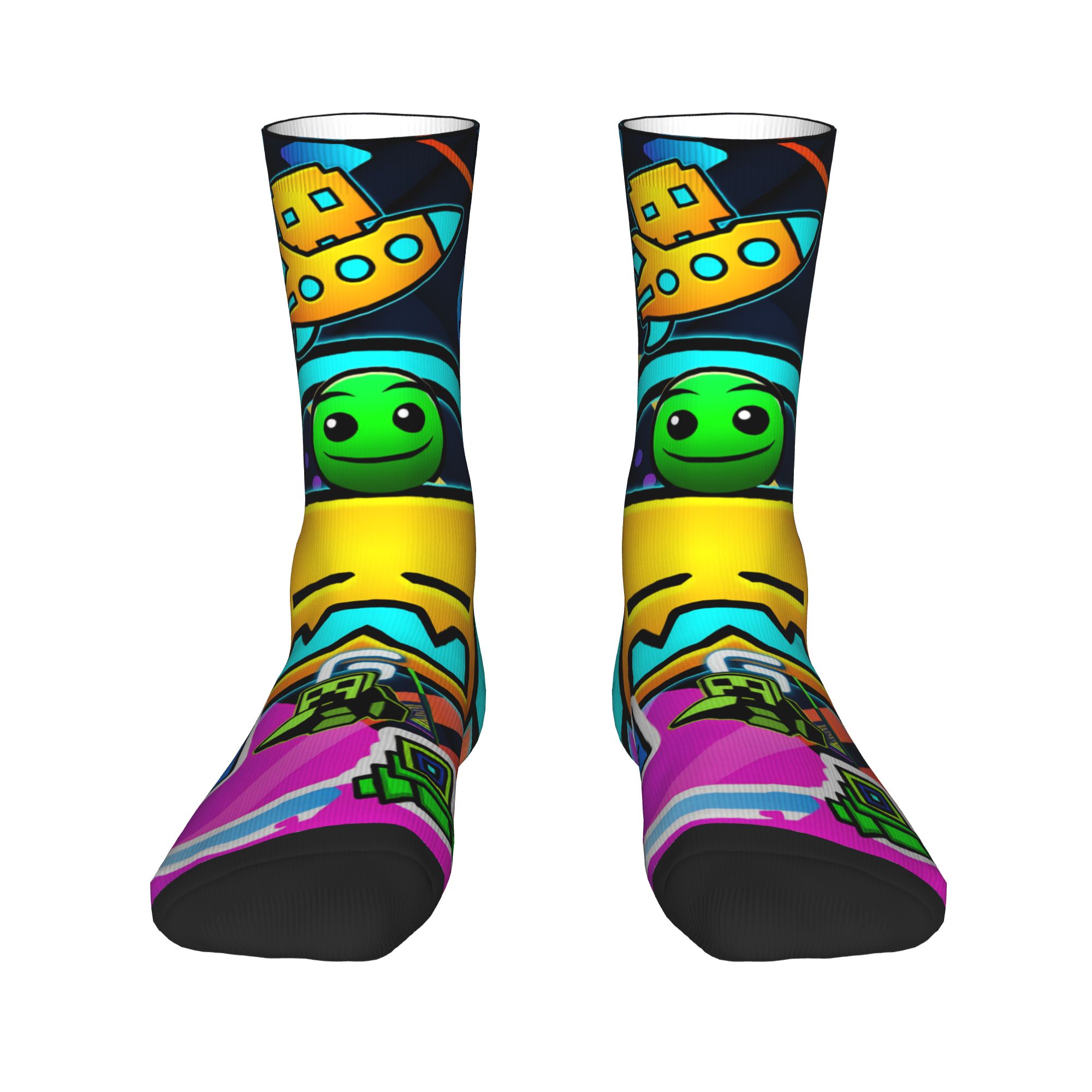 Chaussettes de jeu à géométrie - Vintage Gaming Accessories avis et prix