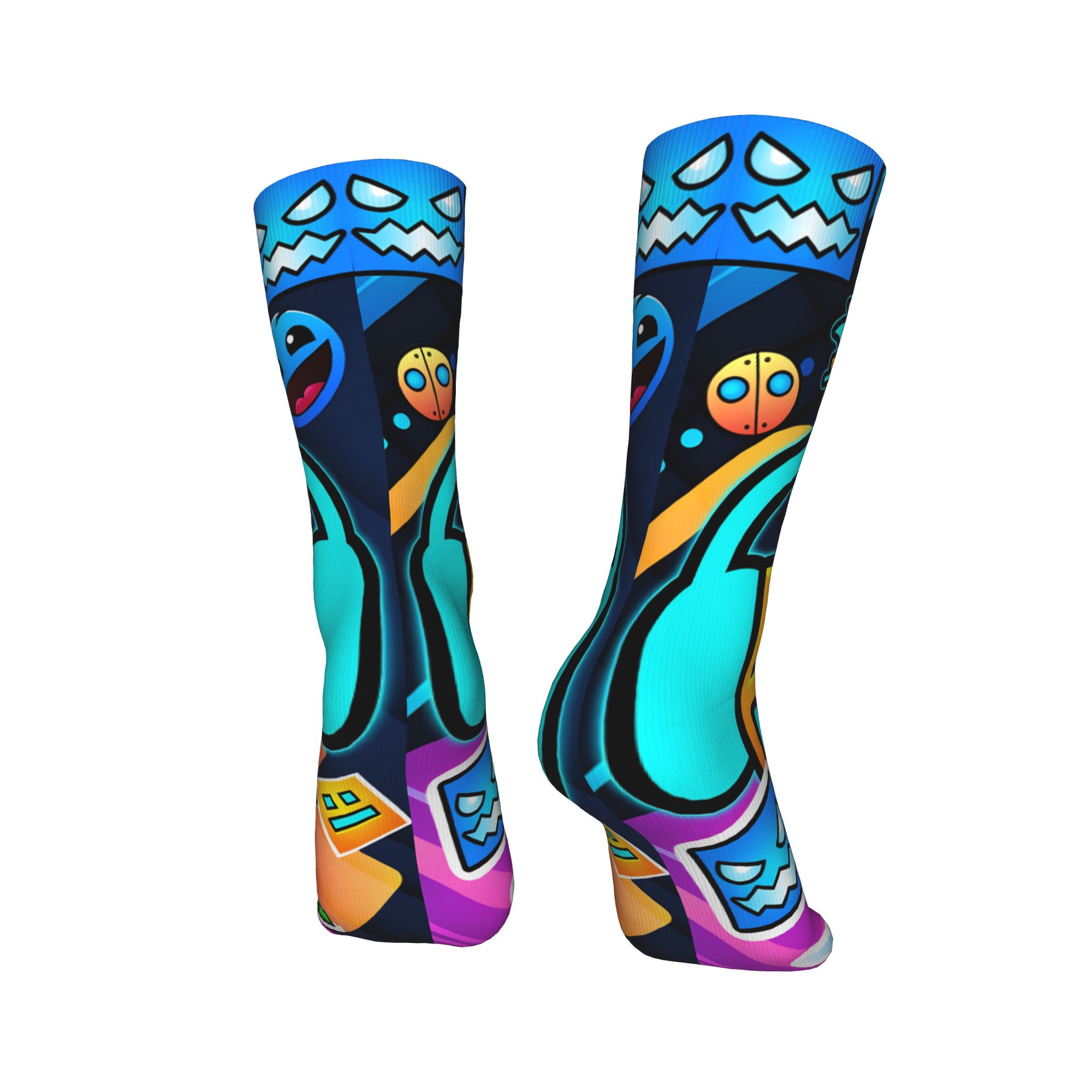 Chaussettes de jeu à géométrie - Vintage Gaming Accessories avis et prix